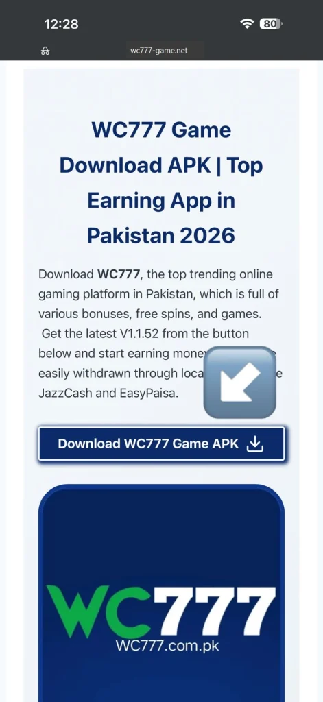 wc 777 game